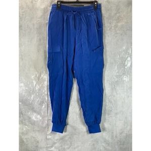 INC International Concepts Women's Blue Marine High-Rise Cargo Jogger Pants SZ M